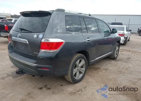2012 Toyota Highlander Limited V6 from USA, damaged, VIN 5TDDK3EH3CS160287